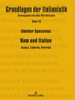cover image of Rom und Italien